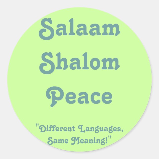 Adesivo Significado do Pau de Paz (Frente)