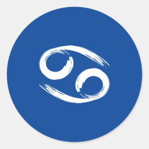 Adesivo Signo Zodiacal CÂNCER Verão Junho Julho Astrologia