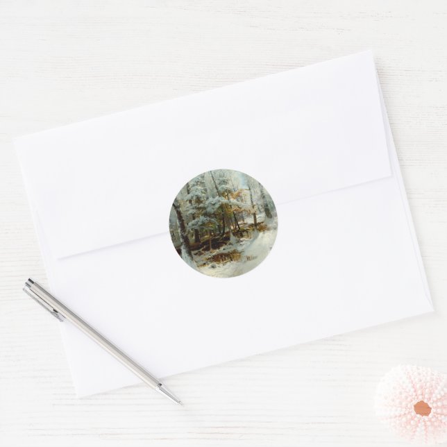 Adesivo Silêncio da tarde de inverno (Envelope)