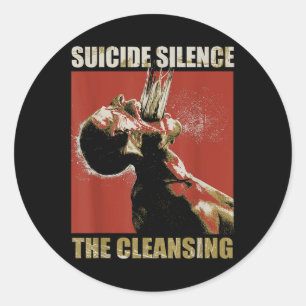 Adesivo Silêncio Suicida - Merchandise Oficial - Limpeza