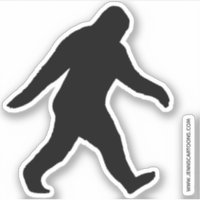 Silhouette Sasquatch Squatch Sighting