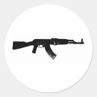 Adesivo Silhueta AK-47