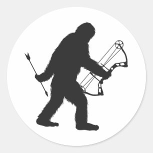Adesivo Silhueta Bigfoot Archer