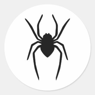 Adesivo Silhueta De Aranha Preta (Ou Qualquer Outra Cor)