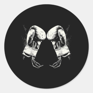 Adesivo Silhueta de luvas de boxim