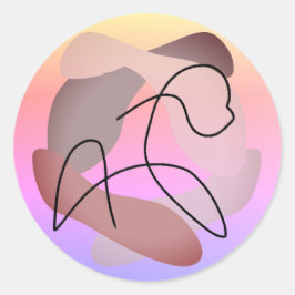 Adesivo Silhueta de Serenidade: A Beleza de um Cavalo Livr