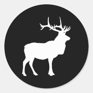 Adesivo Silhueta dos alces
