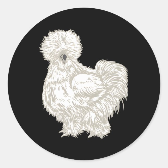 Adesivo Silkie Chicken (Frente)