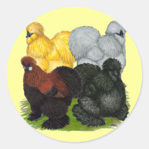 Adesivo Silkies:  Galos Assorted