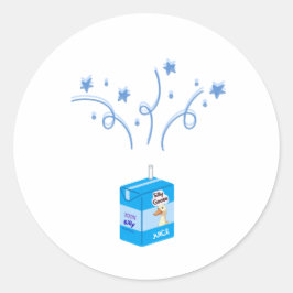 Adesivo Silly goose party blue