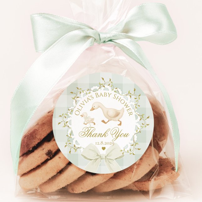 Adesivo Silly Goose Sage Gender Neutral Thank you (Criador carregado)