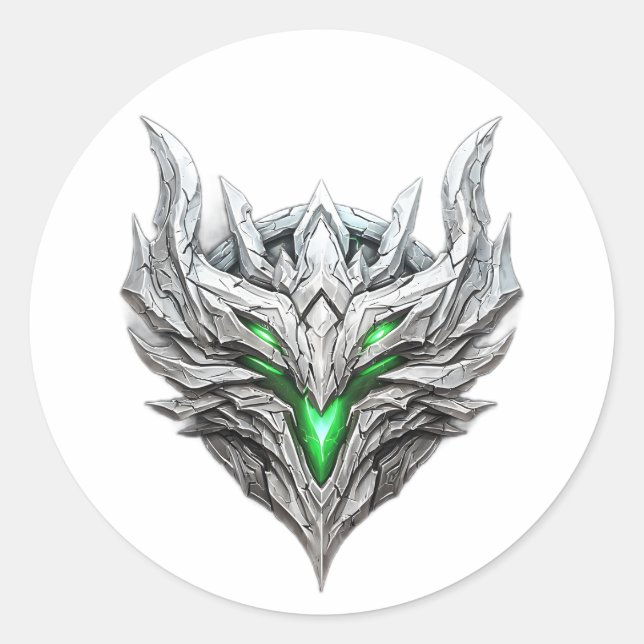 Adesivo Silver Dragon Emblem (Frente)