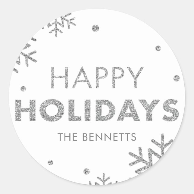 Adesivo Silver Faux Silver do Sticker Faux (Frente)