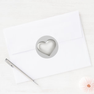Adesivo Silver Heart
