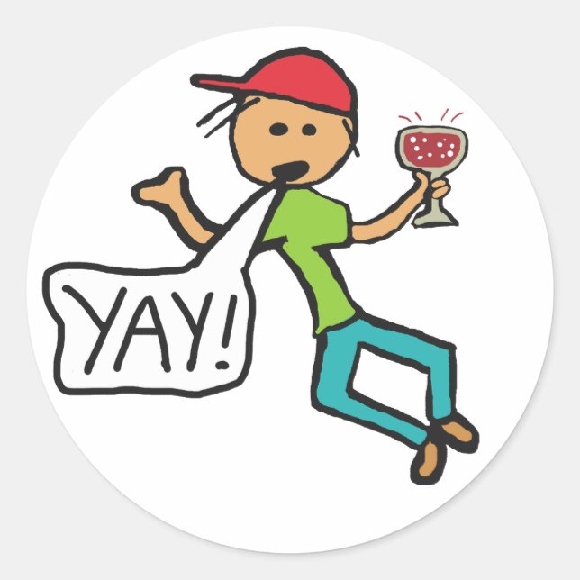 Adesivo Sim! (Frente)