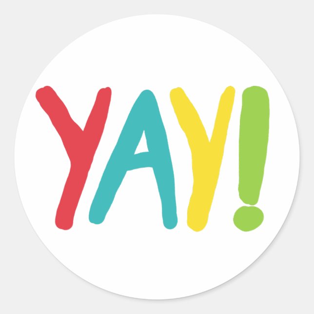 Adesivo Sim! (Frente)