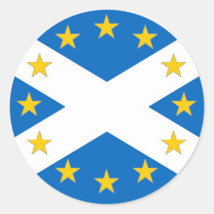 Adesivo Sim à bandeira independente de Scotland do europe