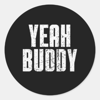 Adesivo Sim Buddy Old School Bodybuilding