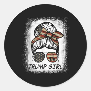 Adesivo Sim, Eu Sou Uma Garota Idiota A Superar - Trump 20