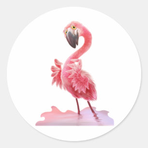 Adesivo Sim Flamingo!