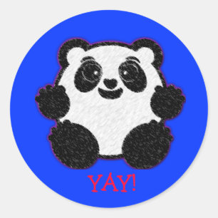 Adesivo Sim! Panda Sticker