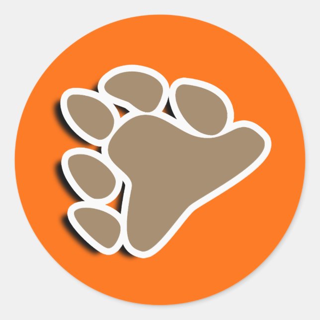 ADESIVO SÍMBOLO 3D DA PÁGINA DE URSO (Frente)