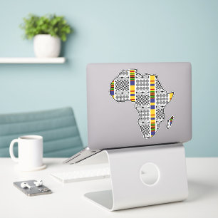 Adesivo Símbolo África Kente Adinkra de Corte Personaliz