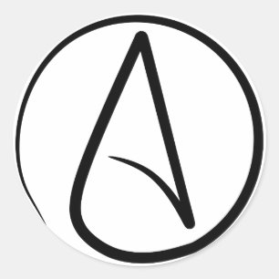 Adesivo Símbolo Ateísmo