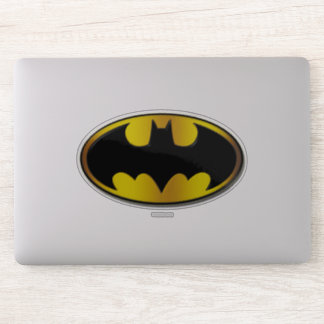 Adesivo Símbolo Batman | Logotipo de gradiente oval