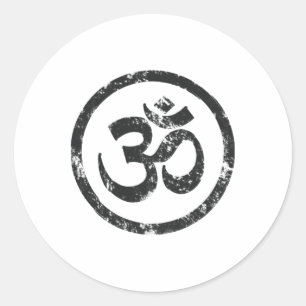 Adesivo Símbolo Budista Om Budismo Legal Yoga Tao Zen Home