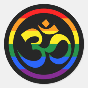 Adesivo Símbolo comunitário progressivo Rainbow LGBTQ Go