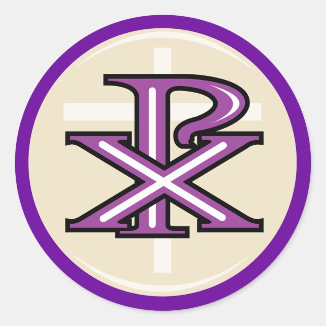 Adesivo Símbolo Cristão (Frente)