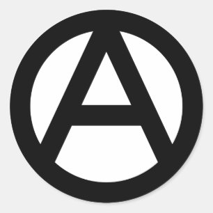 Adesivo Símbolo da Anarquia
