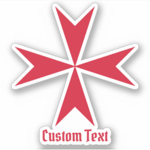 Adesivo Símbolo da Cruz de Malta