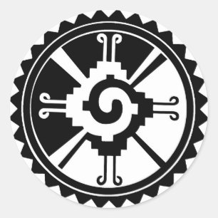 Adesivo Símbolo da Deidade Maia Hunab Ku