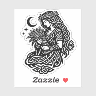 Adesivo Símbolo da Donzela de Virgem — Tatuagem do Zodíaco