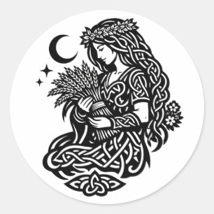 Adesivo Símbolo da Donzela de Virgem — Tatuagem do Zodíaco