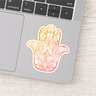Adesivo Símbolo da Mão Hamsa de Encorajamento