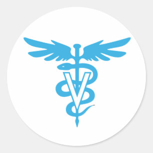 Adesivo Símbolo da medicina veterinária