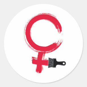 Adesivo Símbolo da Mulher legal