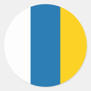 Adesivo Símbolo da região da espanha da bandeira das Ilh