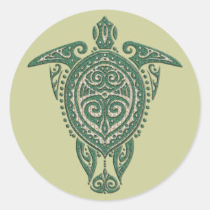 Adesivo Símbolo da tartaruga de mar de Shamanic + suas