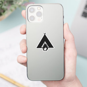 Adesivo Símbolo de Acampamento