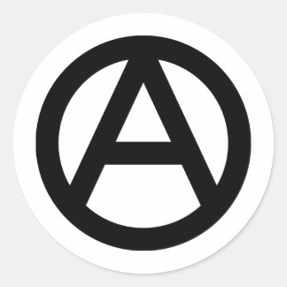 Adesivo Símbolo de Anarquia