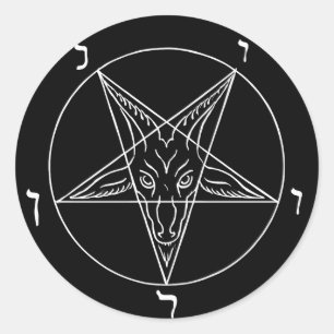 Adesivo Símbolo de Baphomet