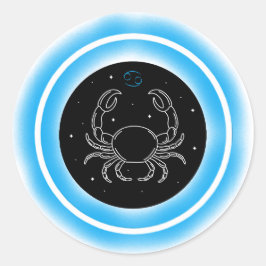 Adesivo Símbolo de Câncer – Emblema Mínimo de Astrologia