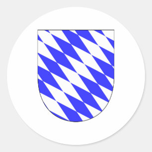 Adesivo Símbolo de Casaco de Braços Baviera Alemanha