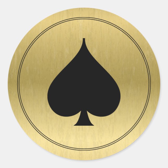 Adesivo Símbolo de Espada Preta (Frente)