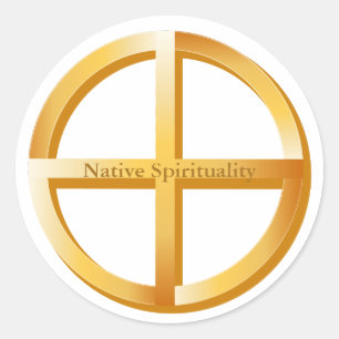 Adesivo Símbolo de espiritualidade nativa