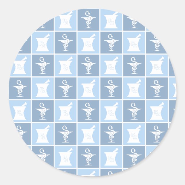 Adesivo Símbolo de farmácia | Farmacêutico | Farmácia técn (Frente)